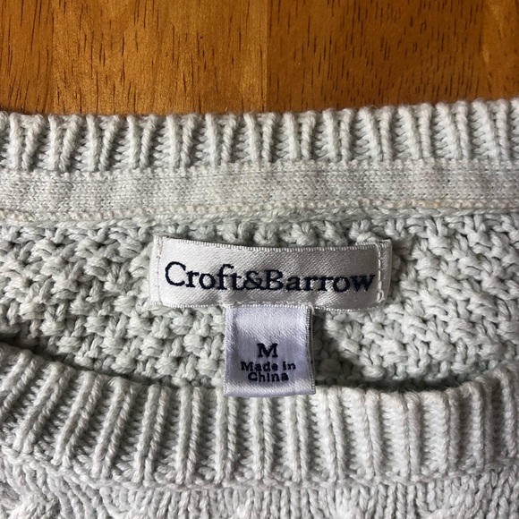 Croft & Barrow Women’s Crew Neck Sweater Size M - Picture 2 of 5